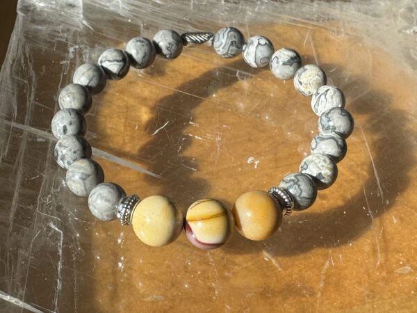 Picasso and Mookaite Jasper Bracelet - Image 2