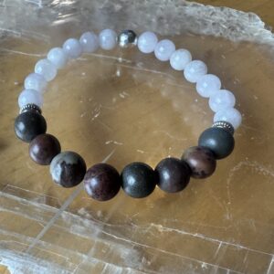 Light Amethyst and Jasper