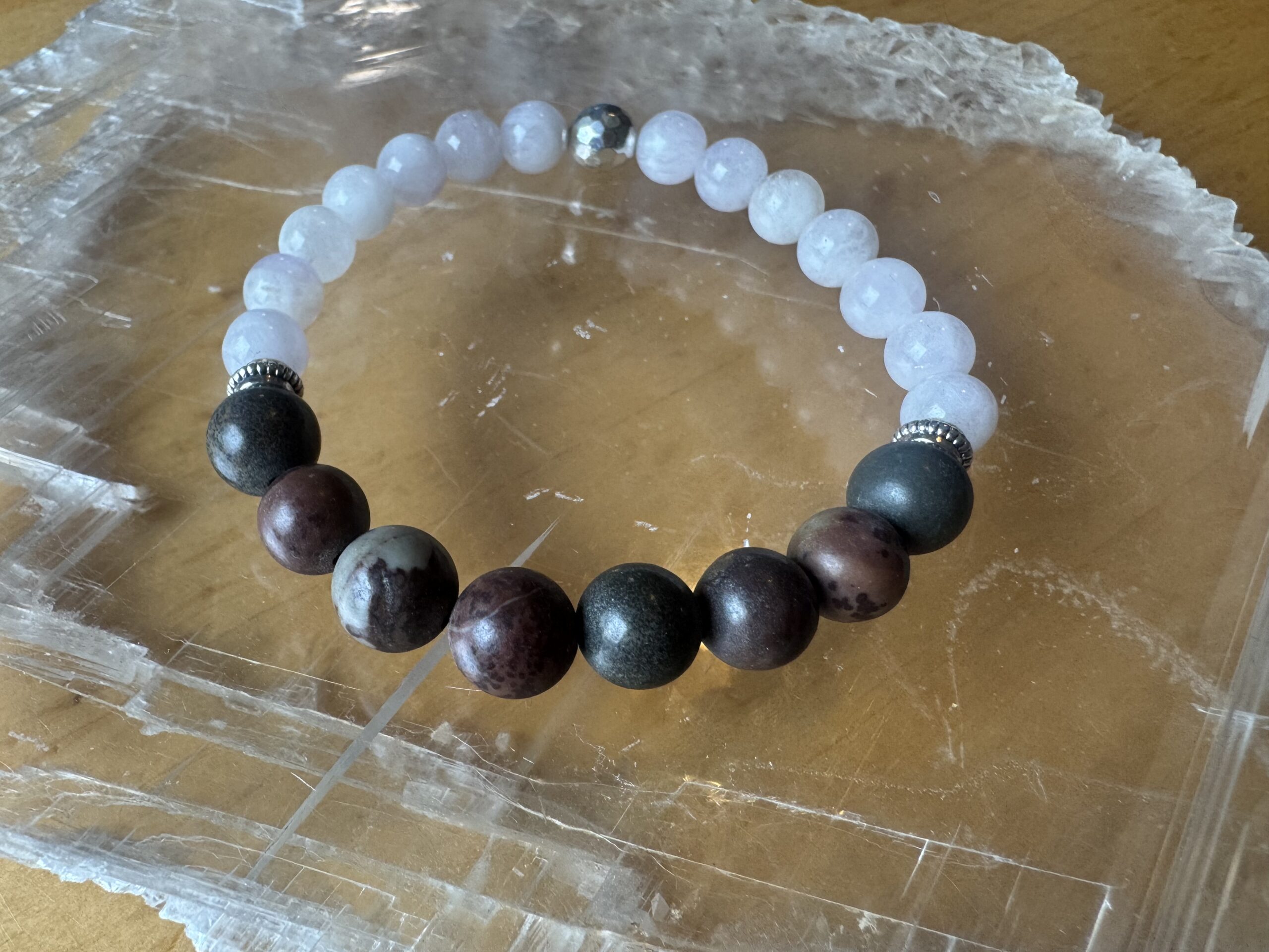 Light Amethyst and Jasper